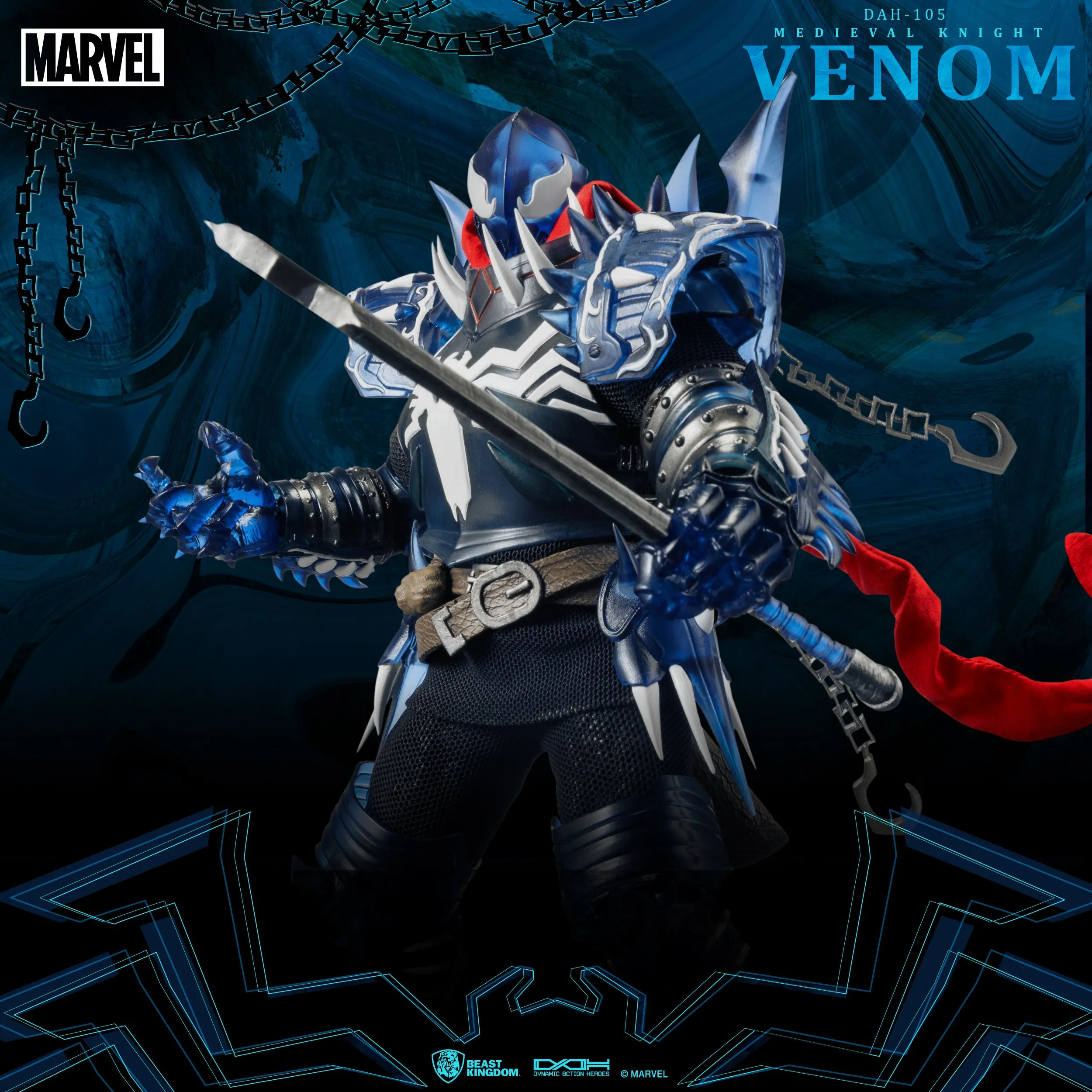 Beast Kingdom DAH-105 Medieval Knight VENOM