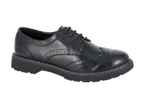 Black Matte Chunky Brogues