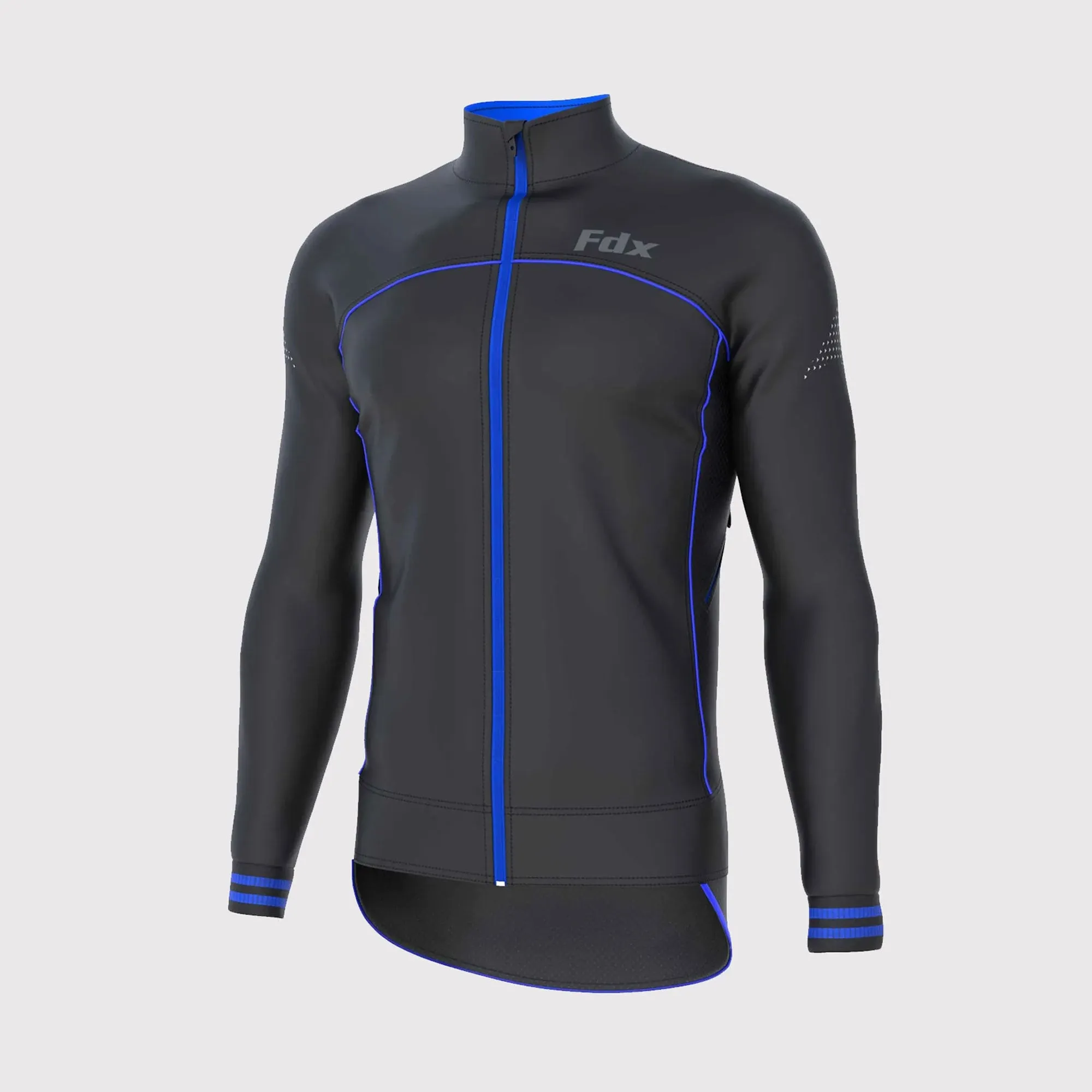 Fdx Apollux Blue Softshell Men's & Boy's Windproof Cycling Jacket