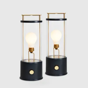 The Muse Portable Lamp in Hackles Black - Set of 2