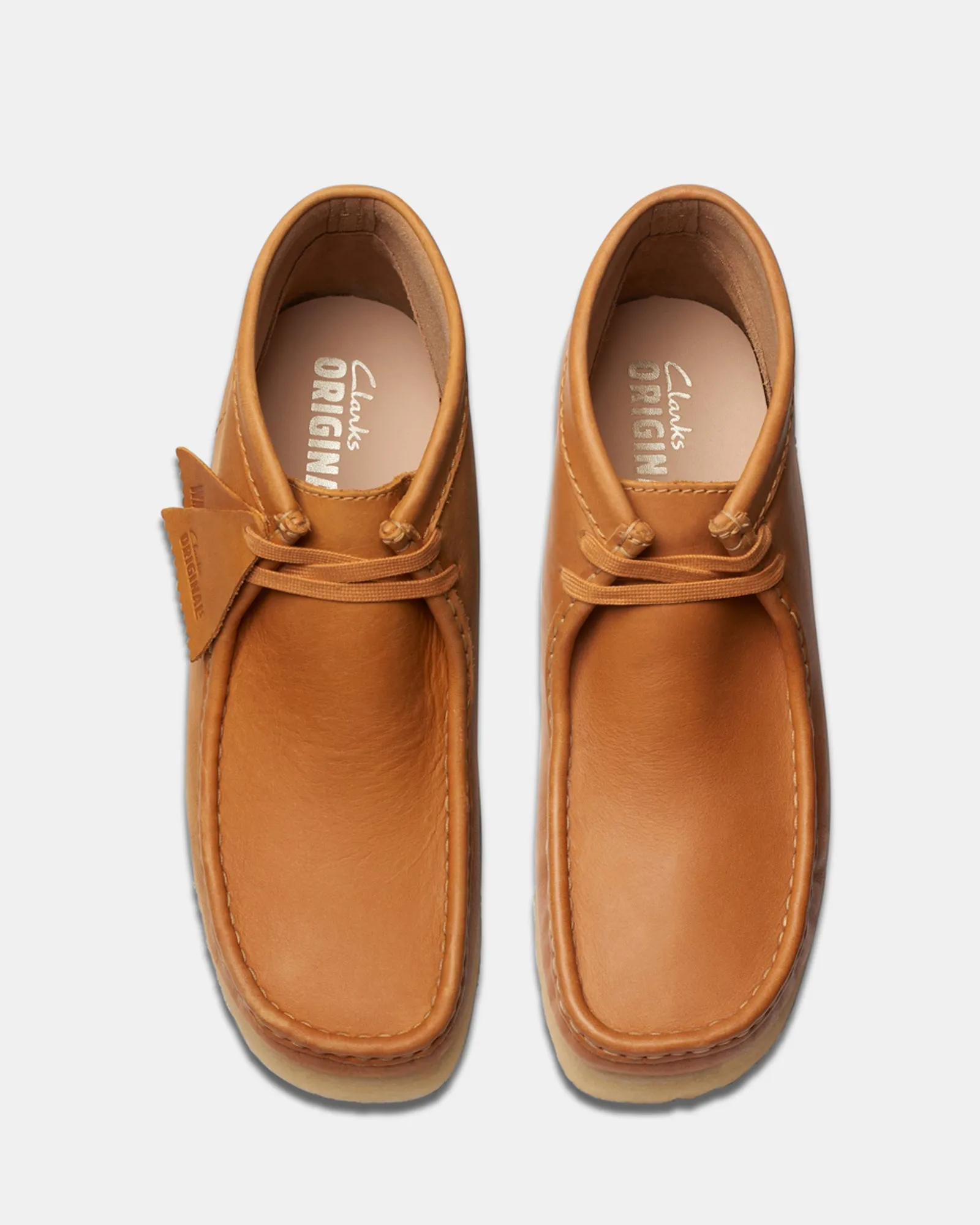 Wallabee Boot (M) Mid Tan Lea