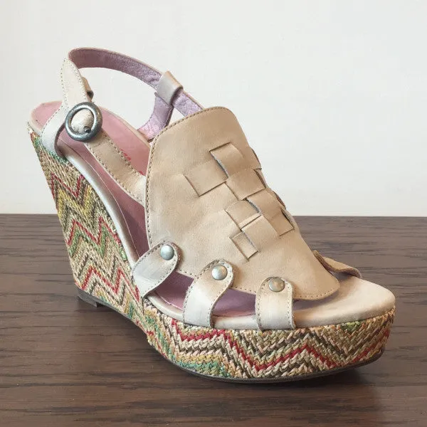 Wedge-natural- LAST PAIR 37!