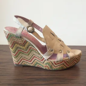 Wedge-natural- LAST PAIR 37!