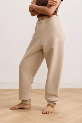 ZOE logo pants - Beige